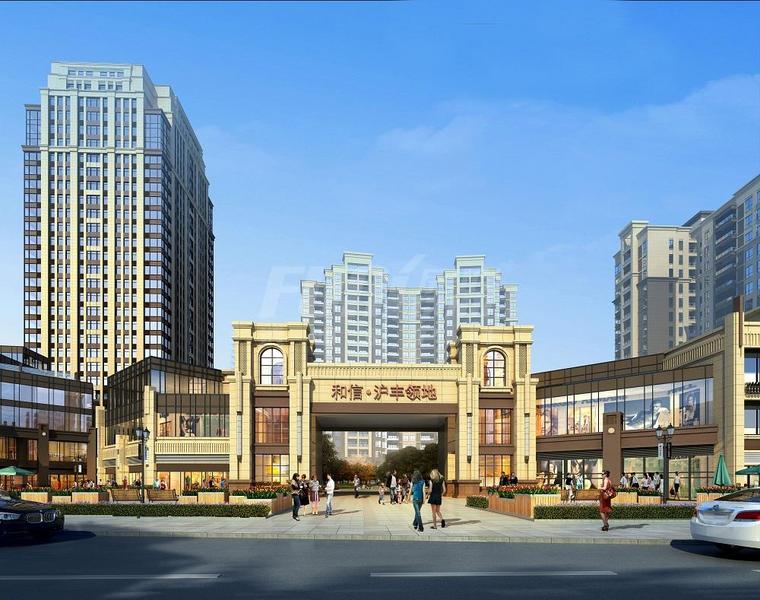 沪丰领地效果图