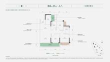 天悦锦萃名邸1期3室2厅2卫89.00平户型