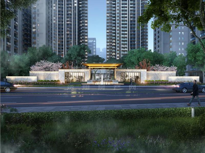 阅湖和庭效果图