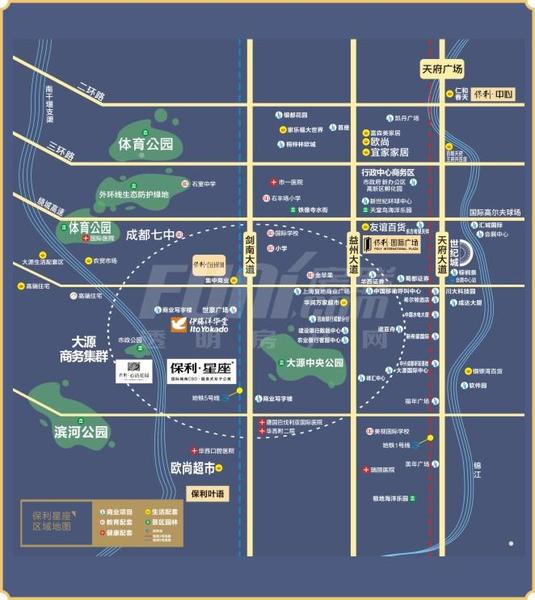 区位图