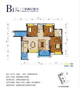 南城滨河湾1期 3室2厅2卫 121.00平米