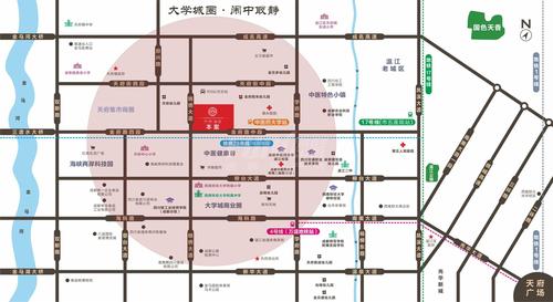 天府西苑1期区位图
