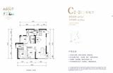 滨江两岸1期 3室2厅2卫 92.00平米