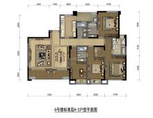 紫檀轩4室2厅4卫185.34平户型