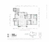 中旅青羊馥棠公馆1期 4室2厅3卫 190.00平米