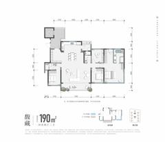中旅青羊馥棠公馆1期4室2厅3卫190.00平户型