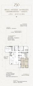 仁和春天二十九号院1期4室2厅4卫250.00平户型