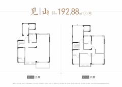壹山1期4室3厅3卫192.00平户型