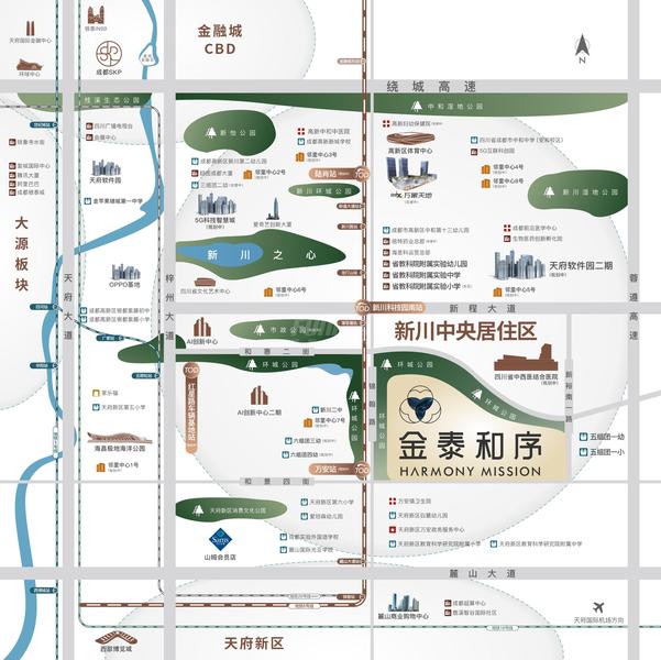 区位图