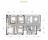 东安兴驿首座1期 4室2厅2卫 142.87平米