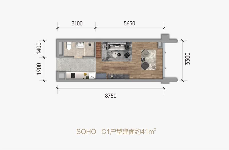 soho C1户型