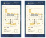 保利星座 3室1厅1卫 88.00平米