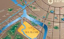 牧云天峰小区区位图