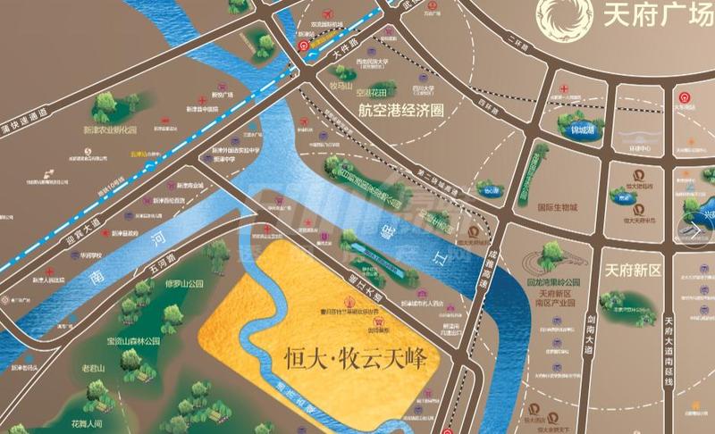 区位图