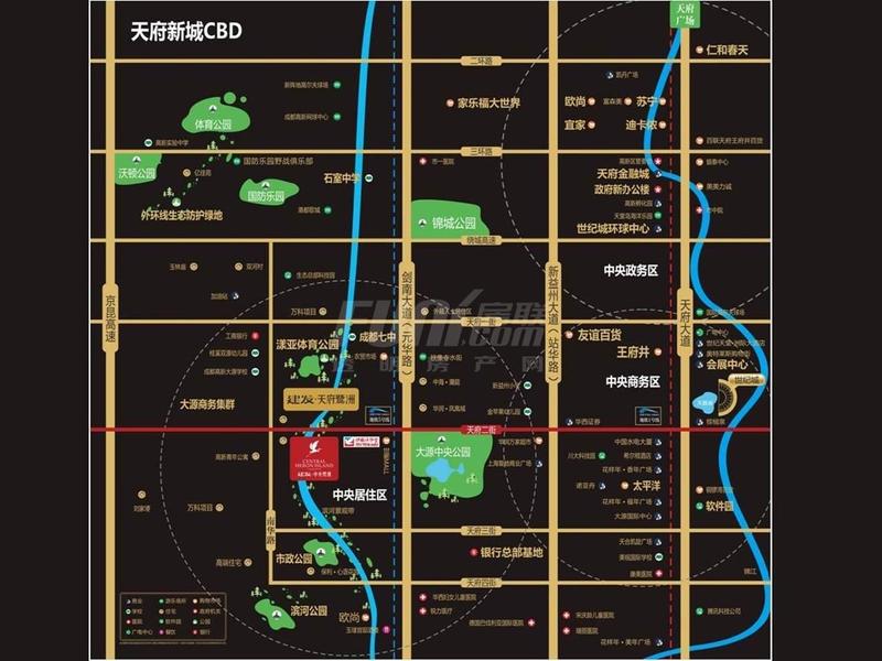 区位图