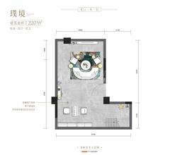旭辉恒基江山府1期220.00平户型