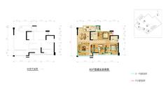 中铁奥维尔二期3室2厅2卫88.73平户型