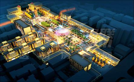 彭州市牡丹文化广场效果图