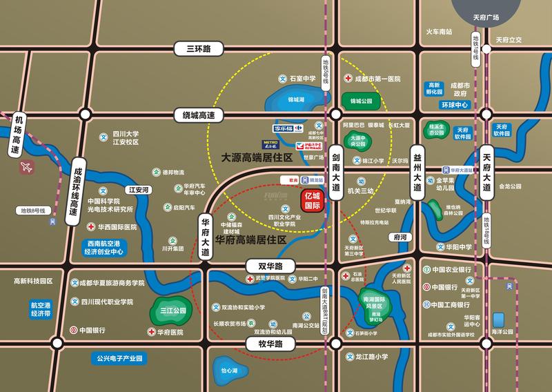 区位图