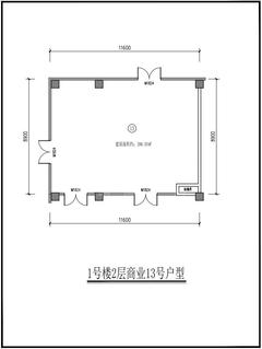 俊屹中心1期206.03平户型