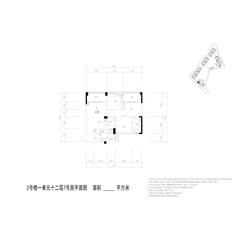君雁金梧桐3室2厅2卫81.92平户型