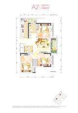 玲珑庭1期 3室2厅1卫 94.16平米