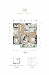 朗诗·上林华府3期 3室2厅2卫 116.00平米