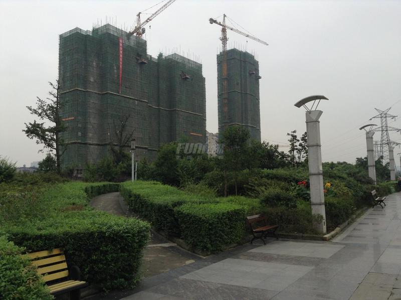 沙河公园一角