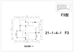 堤亚纳河谷3室2厅2卫117.30平户型
