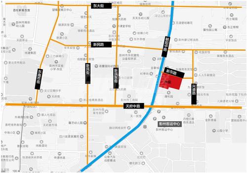 康和府区位图