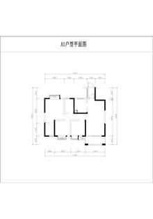 三江佳源小区1期3室2厅2卫100.46平户型