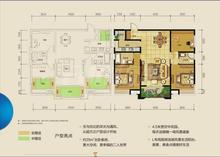 国色天乡鹭湖宫6区C组团3室2厅2卫119.00平户型