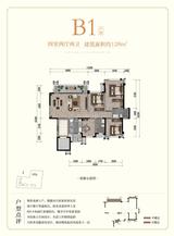 朗基香樾府1期 4室2厅2卫 127.29平米