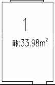 新合作邻里之家1期33.98平户型