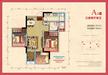 邦泰华府公馆3室2厅1卫73.00平户型