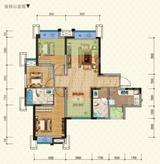 和裕欧景 3室2厅1卫 92.53平米