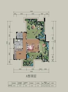 瑞居绿岛3室2厅2卫184.84平户型