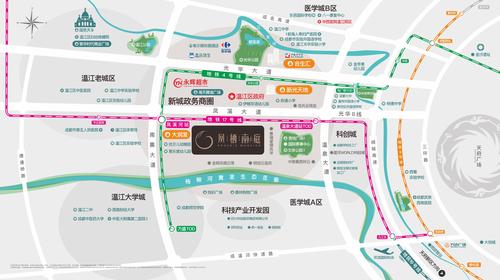 凤栖南庭1期区位图