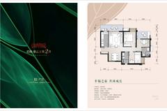 招商依云上城2期3室2厅2卫100.00平户型