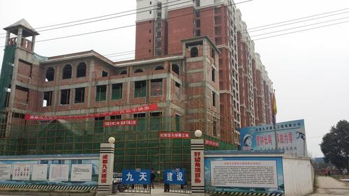 韩滩新城实景图