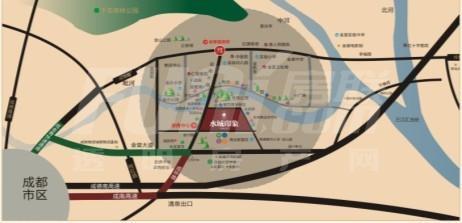 水城印象区位图