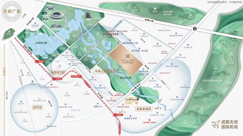 明信四季东岸名邸1期区位图