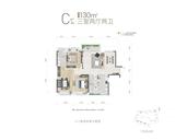 开元观澜东著小区1期 3室2厅2卫 130.00平米